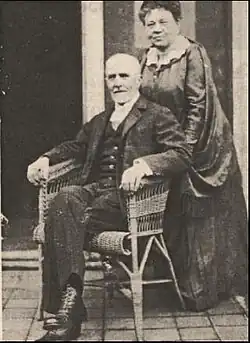 Karel Brand s manželkou Bertou