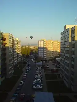 Pohled do ulice Karla Štěcha