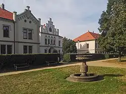 Fontána v Karlachových sadech