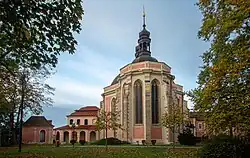 Areál kláštera augustiniánů kanovníků na Karlově