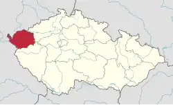 Karlovarský kraj na mapě