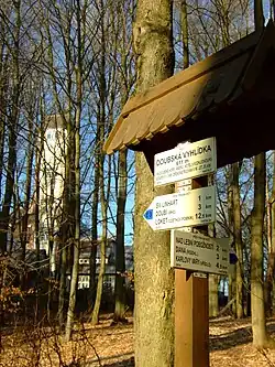 Doubská vyhlídka na cestě ke Karlovým Varům