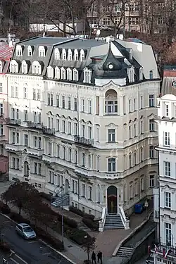 Hotel Anglický dvůr (1892–1893), projekt