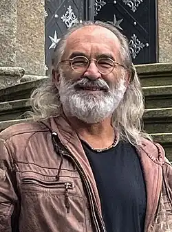 Jiří Klsák při komentované prohlídce, Karlovy Vary, den památek, 19. 9. 2021