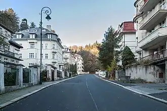 ulice v listopadu 2020