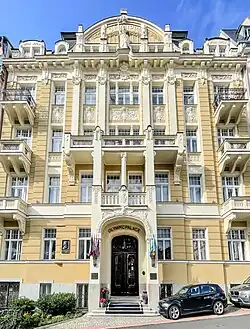 Olympic Palace (1907–1910), projekt Otto Stainl a Alfred Bayer