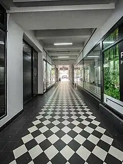 Vhled do pasáže od ulice T. G. Masaryka