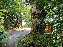 Přístup k vyhlídce