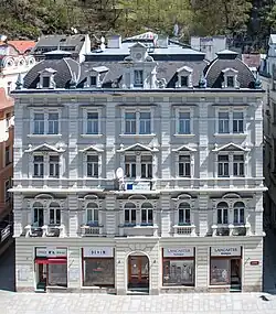 dům Kávovník (1892), Josef Waldert i projekt