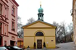 Pohled na průčelí