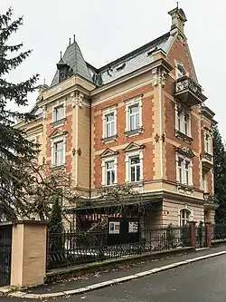 Vila Charlotte 1893, projekt