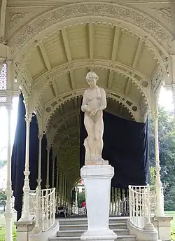 Socha Hygie - Sadová kolonáda