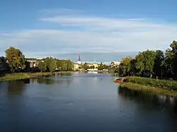 Pohled na centrum města od jihu