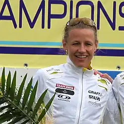 Karolina Arewång-Höjsgaardová (5. července 2010)