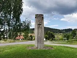 pomník pod vodárnou