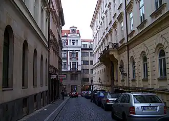 Pohled z Národní ulice