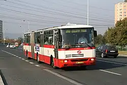 Autobus Karosa B 941 Dopravního podniku hl. m. Prahy