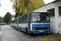 Karosa C 744 patřící SAD Bratislava