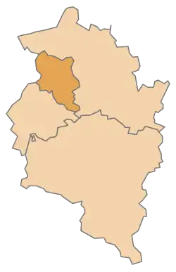 okres Dornbirn na mapě Vorarlberska