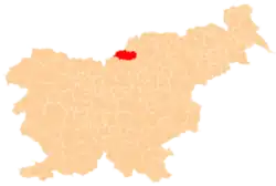 Občina Črna na Koroškem na mapě