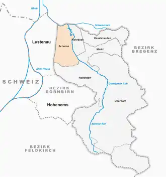 VI. městský obvod Schoren na mapě