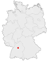 Ludwigsburg na mapě