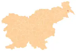 Občina Odranci na mapě