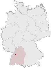 Pforzheim na mapě