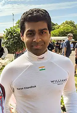 Karun Chandhok, Goodwood Festival of Speed v barvách Williamsu (2019)