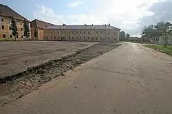 Kasárna - dělostřelecké artilerie Komenského 155 Terezín1.JPG