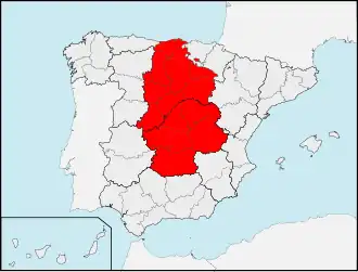 Stará Kastilie a Nová Kastilie do roku 1980