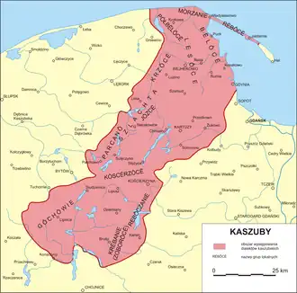 Kašubsko ze 20. století