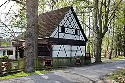 Hrázděné staveni u Soosu