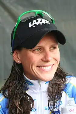 Kateřina Nash po závodu MTB World Cup v belgickém Houffalize 2. května 2010