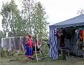 Žena z Kautokeina v sámském kroji