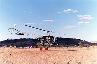 Australský Kawasaki KH-4 (imatrikulace VH-JAJ)