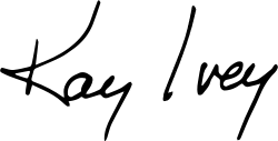Kay Iveyová, podpis