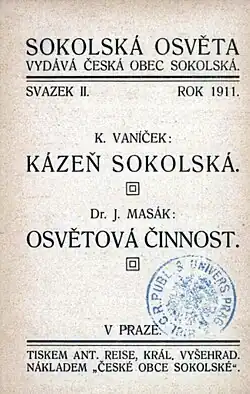 Kázeň sokolská (1911)