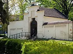 Hlavní brána Starého hřbitova v Kežmarku