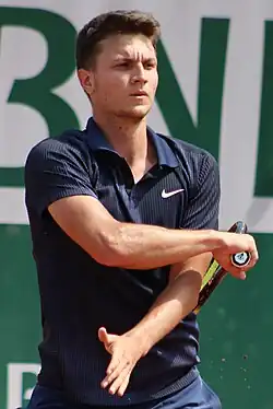 Miomir Kecmanović na French Open 2021