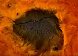 Satelitní snímek Kediet Ijill