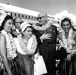 Kekkonen na Havaji, 1961