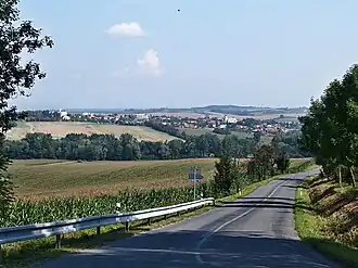 Silnice II/439 u Kelče