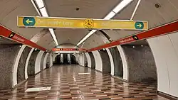 podoba stanice na lince M2