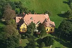 Zámek Radó-kastély v Kemeneshőgyészu