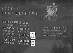 Kenotaf na hřbitově ve Vidlaté Seči