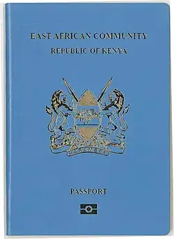 Keňský cestovní pas