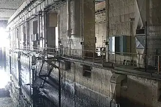 uvnitř doku v Keroman III