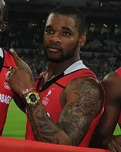 Keston Bledman (11. srpna 2012)