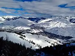 Pioneer Mountains z jihu